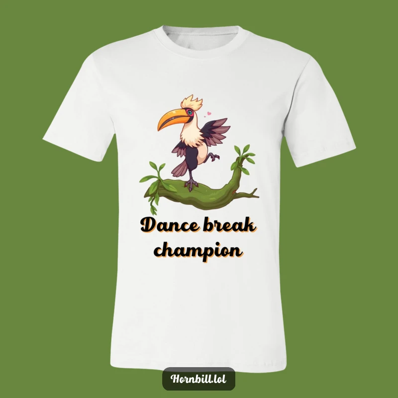 Funny Hornbill Dance T-Shirt - Show Off Your Moves in Style